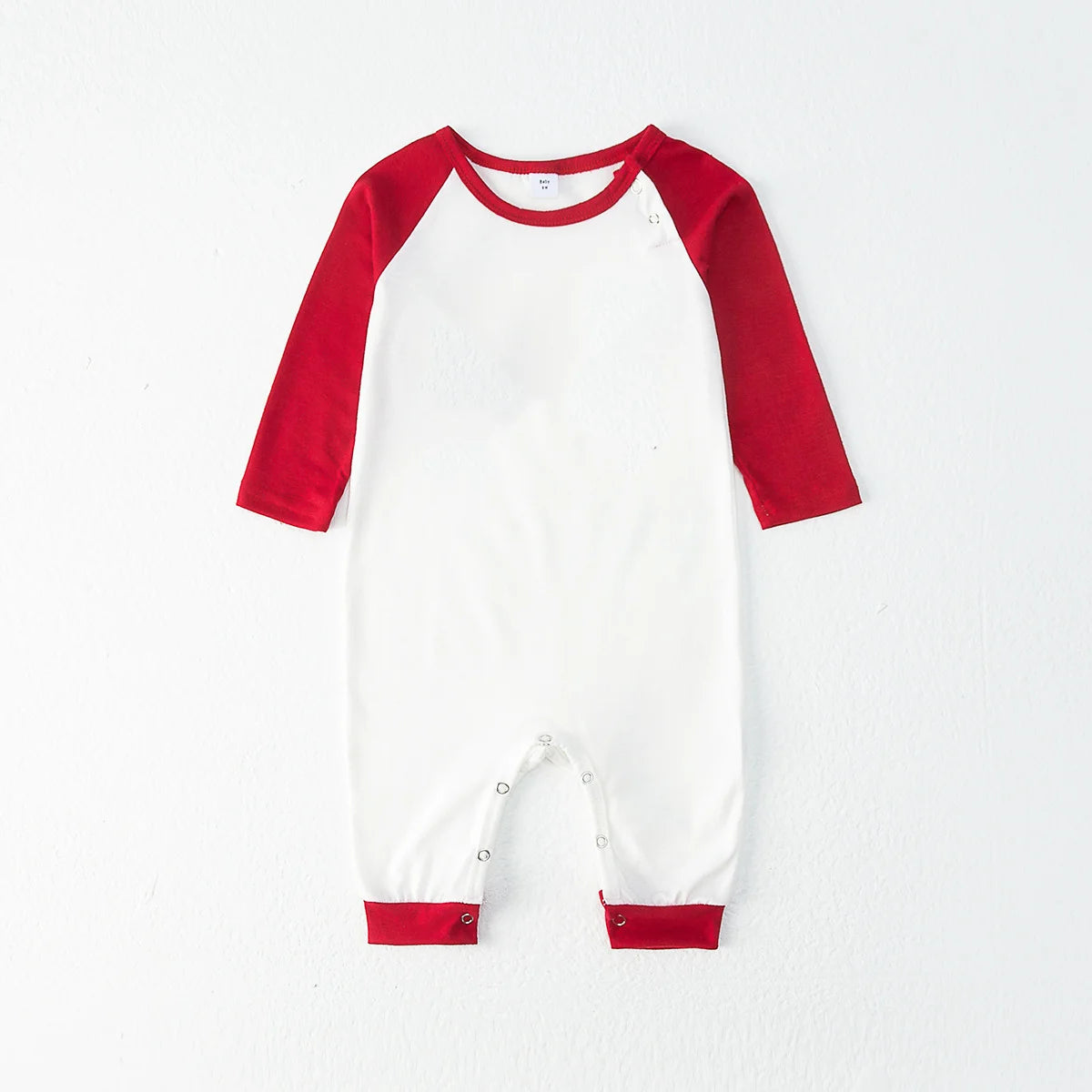 New Xmas Matching Family Outfits Sublimation Blank Tee Shirts Matching Outfits Pajamas Set Mom Dad Kids Sleepwear For DIY Print