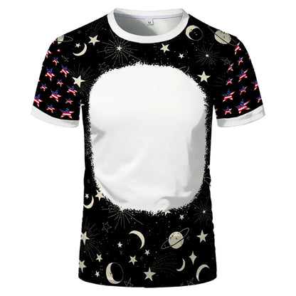 Korean Style Tshirts Women Men Summer Oversize Clothing O Neck Polyester Unisex Tops Subliation Blanks For Custom Team Tops
