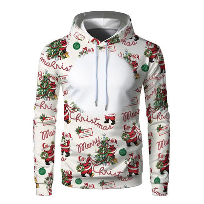Sublimation Hoodies Blanks 100% Polyester Sweatshirt Pullover Wholesale Loose Clothes for Heat Transfer Print