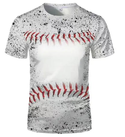 Woman T-Shirts Casual Loose Tops Polyester Tee shirt Sublimation Blank Short Sleeve For Heat Tranfer Printing Photo Text
