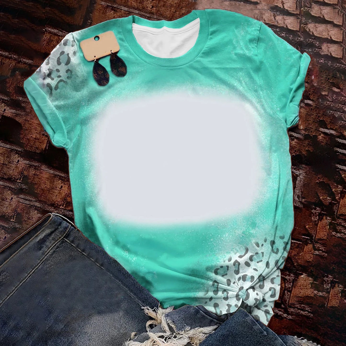 Woman T-Shirts Soft Cute Candy Color Loose Tee Tops Polyester Tee shirts Sublimation Blank Short Sleeve For Heat Tranfer Print