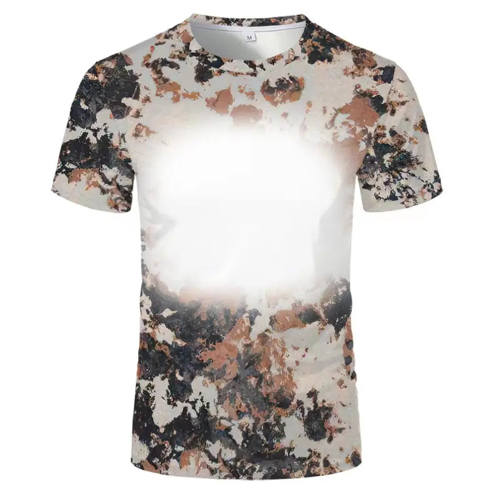 Woman T-Shirts Casual Loose Tops Polyester Tee shirt Sublimation Blank Short Sleeve For Heat Tranfer Printing Photo Text