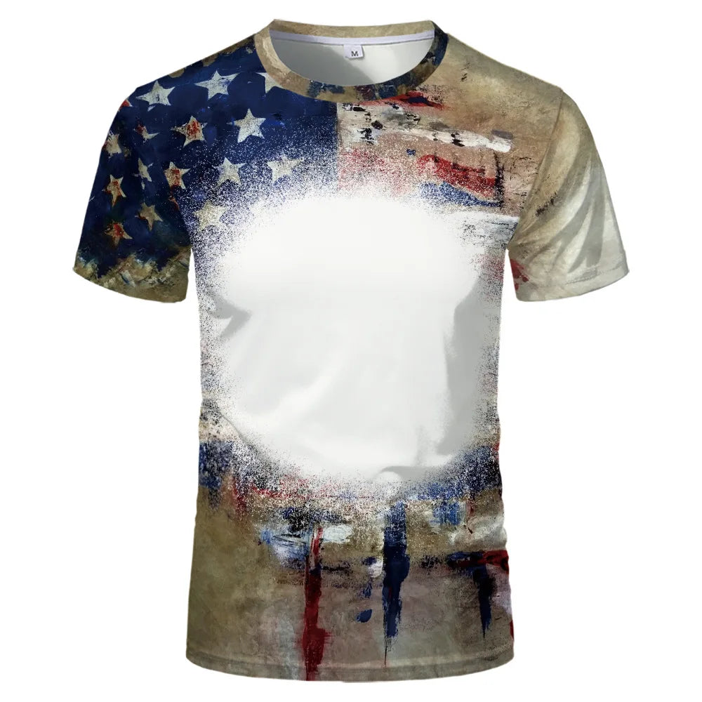 Korean Style Tshirts Women Men Summer Oversize Clothing O Neck Polyester Unisex Tops Subliation Blanks For Custom Team Tops