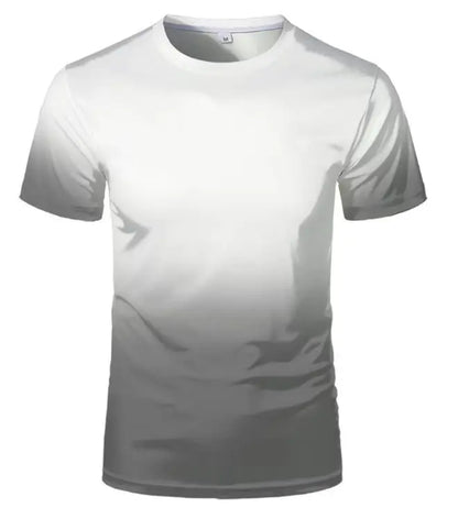 Sublimation Blank Polyester T-shirt Adult Kids Summer Casual Short Sleeve Round Neck Tops Tees Clothing for DIY Personalized