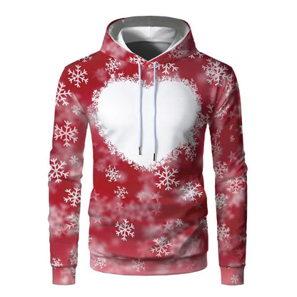 Sublimation Hoodies Blanks 100% Polyester Sweatshirt Pullover Wholesale Loose Clothes for Heat Transfer Print