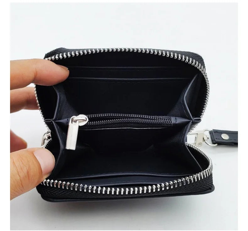 10pcs New Design PU Leather Coin Purse Change Bag With Wristband Sublimation Blank Small Wallet For Heat Transfer Print Festival Gift