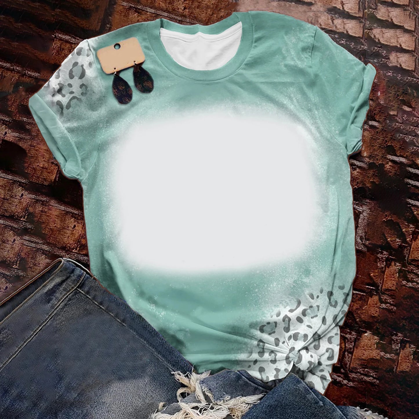 Woman T-Shirts Soft Cute Candy Color Loose Tee Tops Polyester Tee shirts Sublimation Blank Short Sleeve For Heat Tranfer Print