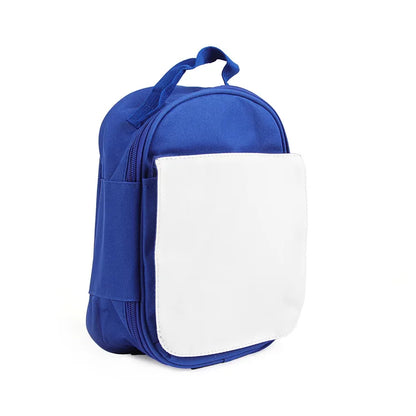 6pcs Sublimation Blank Insulated Lunch Bag Tote Travel Picnic Handbags Lunch Box Thermal Bag For Heat Transfer Print