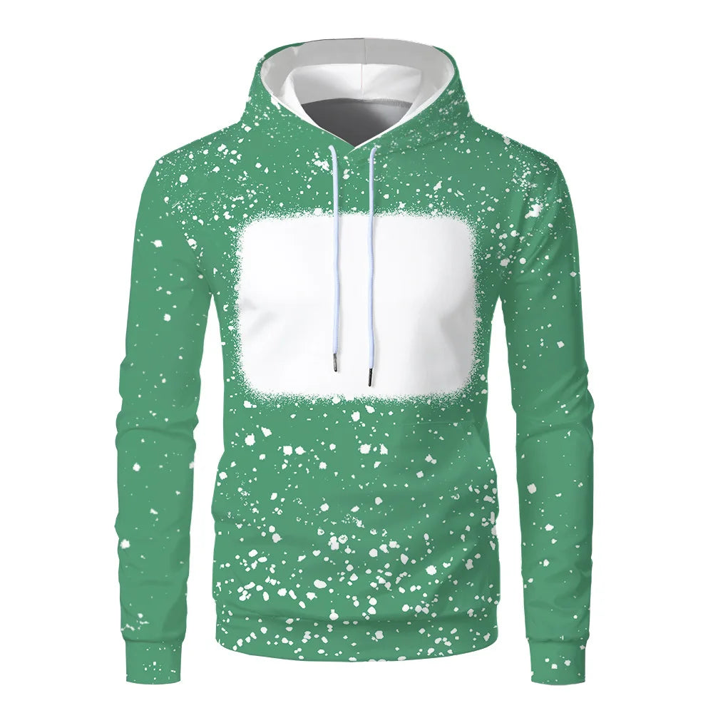 Sublimation Hoodies Blanks 100% Polyester Sweatshirt Pullover Wholesale Loose Clothes for Heat Transfer Print
