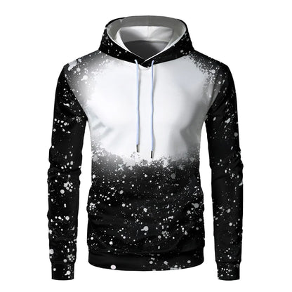 Sublimation Hoodies Blanks 100% Polyester Sweatshirt Pullover Wholesale Loose Clothes for Heat Transfer Print