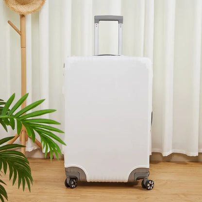 3pcs Sublimation White Blank Polyester Travel  Accessories Luggage Cover Suitcase Protector for Customize Diy Photo Printing