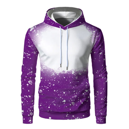 Sublimation Hoodies Blanks 100% Polyester Sweatshirt Pullover Wholesale Loose Clothes for Heat Transfer Print
