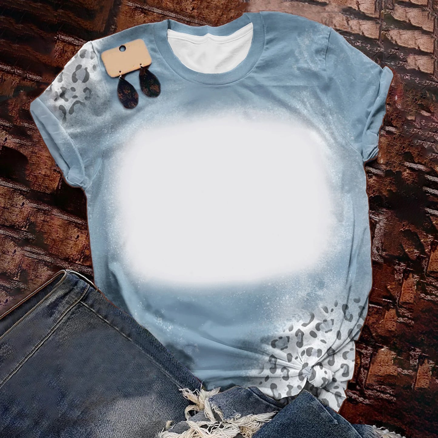 Woman T-Shirts Soft Cute Candy Color Loose Tee Tops Polyester Tee shirts Sublimation Blank Short Sleeve For Heat Tranfer Print