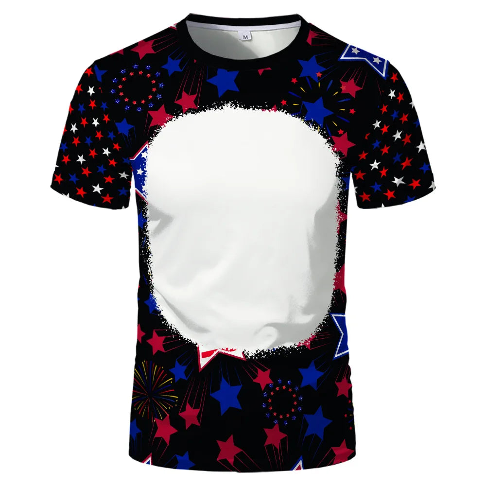 Korean Style Tshirts Women Men Summer Oversize Clothing O Neck Polyester Unisex Tops Subliation Blanks For Custom Team Tops