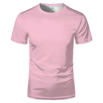 Summer New Arrival Sublimation Blank O-Neck T-Shirt Men Women Clothing Casual Fashion Short Sleeve Tee For Diy Logo Printing
