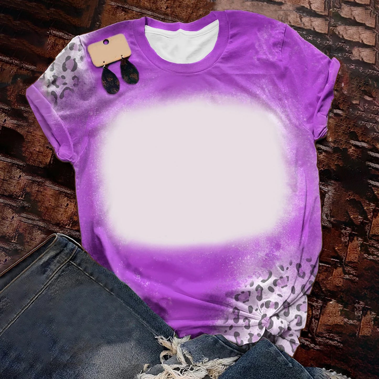Woman T-Shirts Soft Cute Candy Color Loose Tee Tops Polyester Tee shirts Sublimation Blank Short Sleeve For Heat Tranfer Print