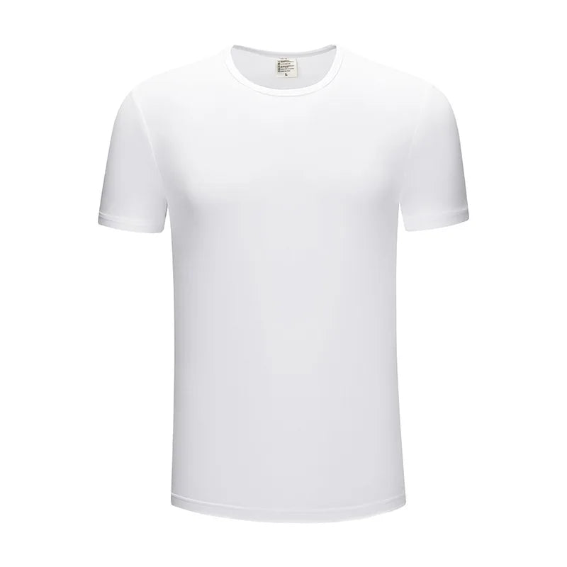 Pure Color T-shirt Dairy Parent-Child Tops Breathable Polyester Tshirts Team Clothes Sublimation Blanks For Logo Image Print