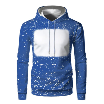 Sublimation Hoodies Blanks 100% Polyester Sweatshirt Pullover Wholesale Loose Clothes for Heat Transfer Print