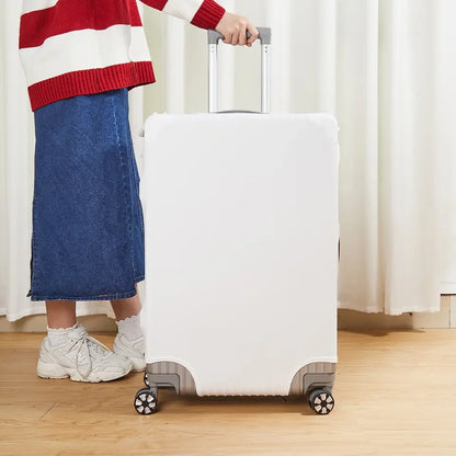 3pcs Sublimation White Blank Polyester Travel  Accessories Luggage Cover Suitcase Protector for Customize Diy Photo Printing