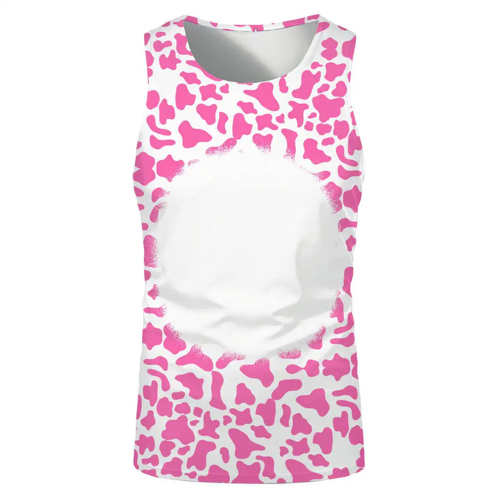 Sublimation Blank Tank Tops T-shirt Sleeveless Tee Tops Adult Child Vest Basketball Tshirts For Custom Team Game Sportwear