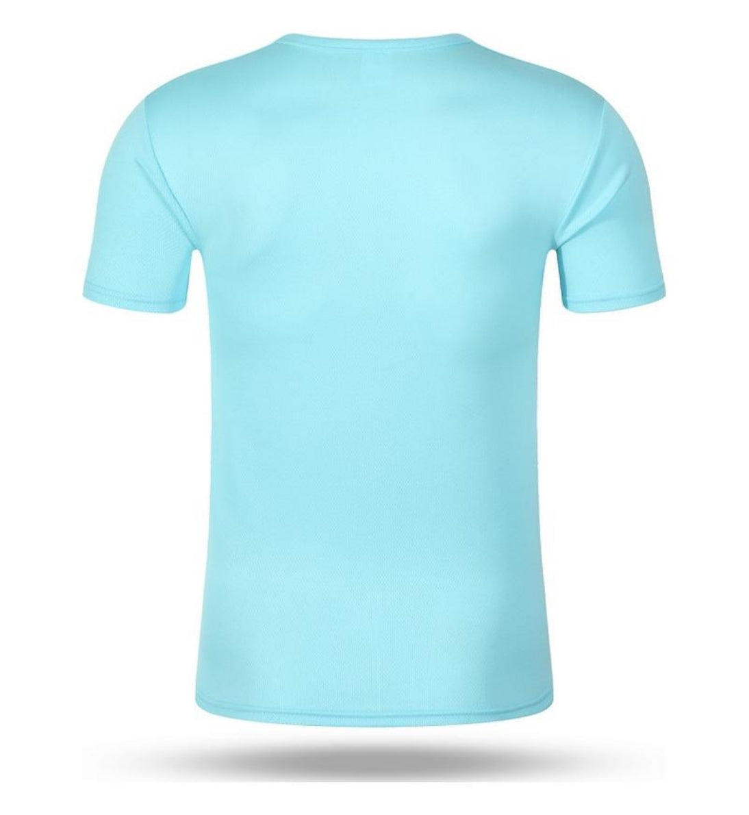 5pcs Quick Dry Clothes Sublimation Mesh Plain Sports T-shirt Adults Polyester Tee Tops For Heat Transfer Print